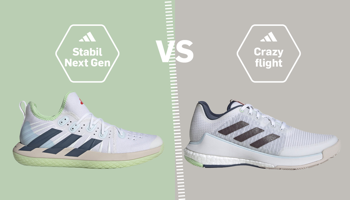 Choose your powerplay: adidas Stabil Next Gen vs. adidas Crazyflight