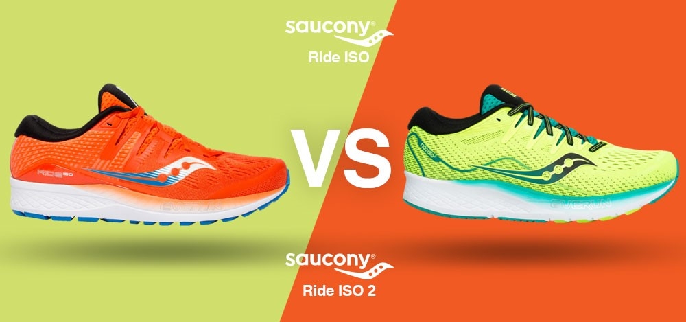 Saucony Ride ISO vs. Saucony Ride ISO 2