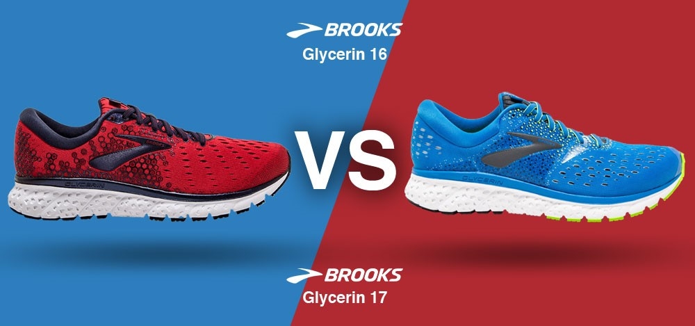 Brooks Glycerin 16 vs. Brooks Glycerin 17